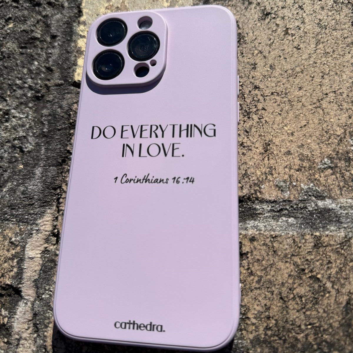 DO EVERYTHING IN LOVE - PHONE CASE