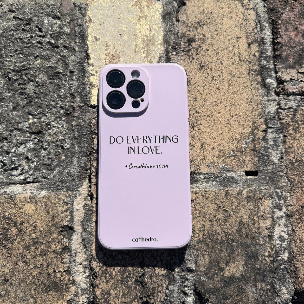 DO EVERYTHING IN LOVE - PHONE CASE