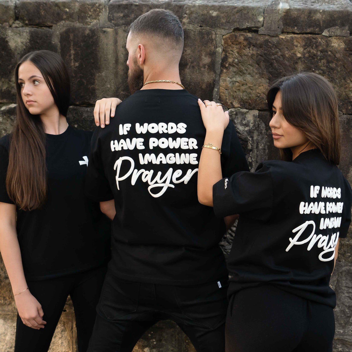 IMAGINE PRAYER - ADULT T-SHIRT