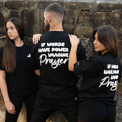 IMAGINE PRAYER - ADULT T-SHIRT